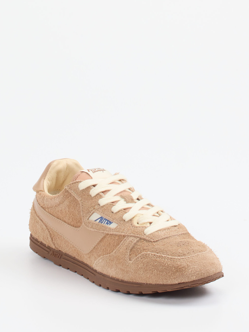 Autry – Sneaker aus Veloursleder beigebraun