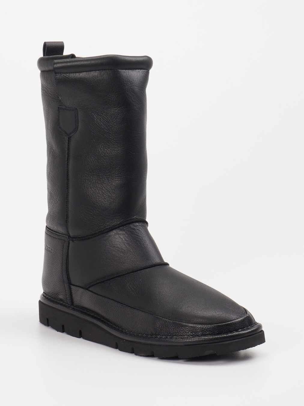 Galizio Torresi – Winterstiefel aus Leder schwarz