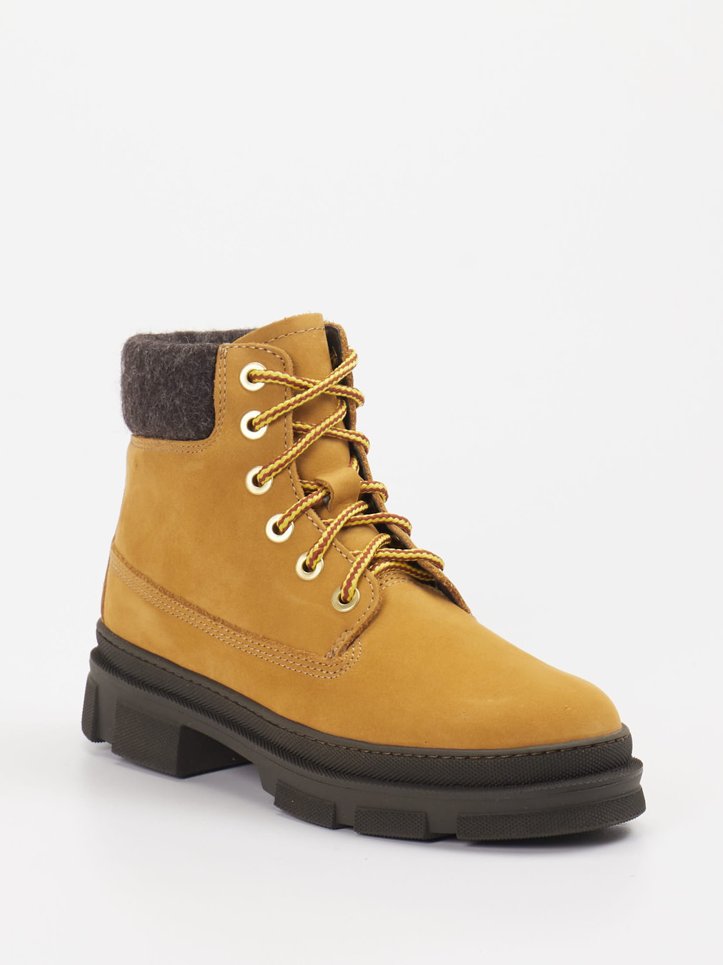 Ralph Harrison Country – Schnürboots aus Nubukleder honigbraun