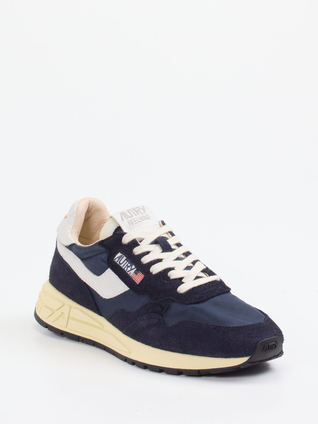 Autry – Sneaker aus Veloursleder und Nylon dunkelblau