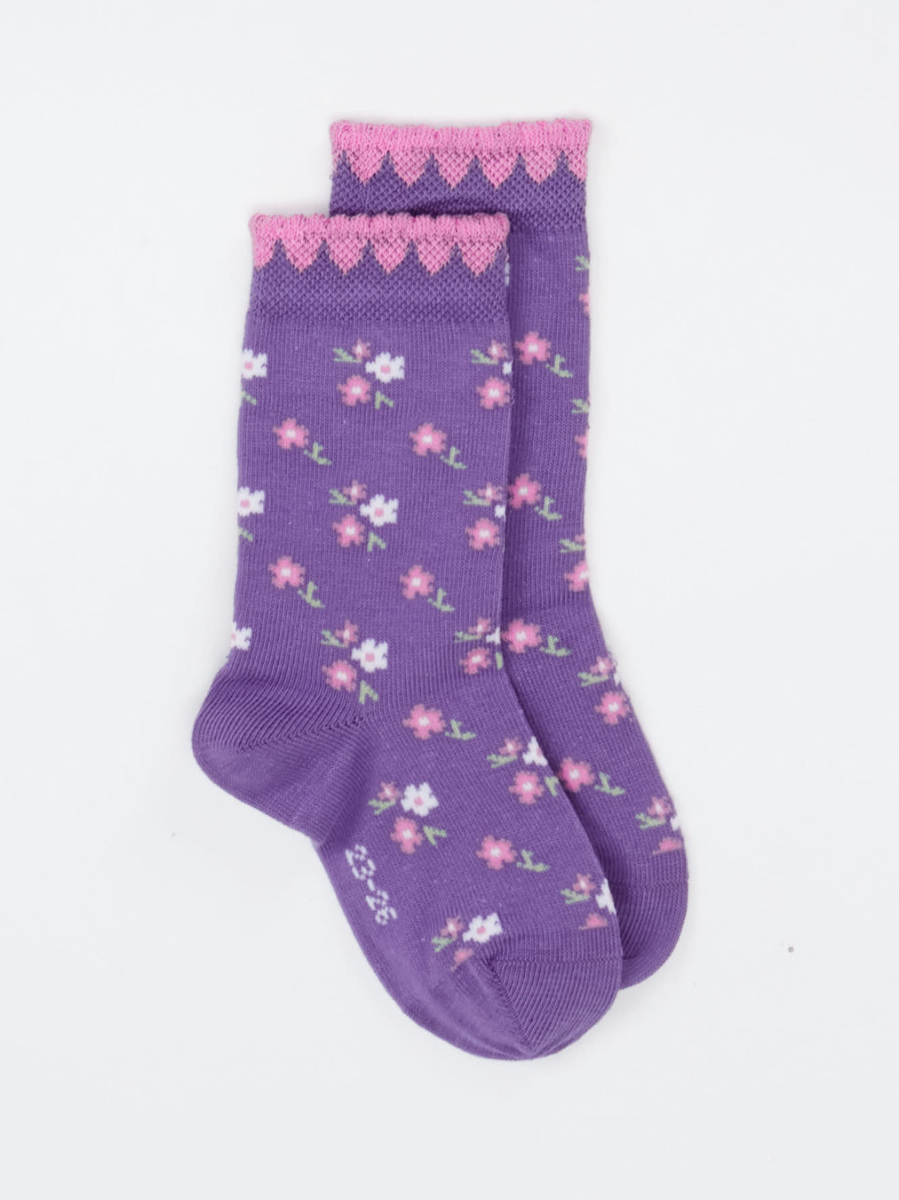 Falke – Kindersocken aus Textil in Violett
