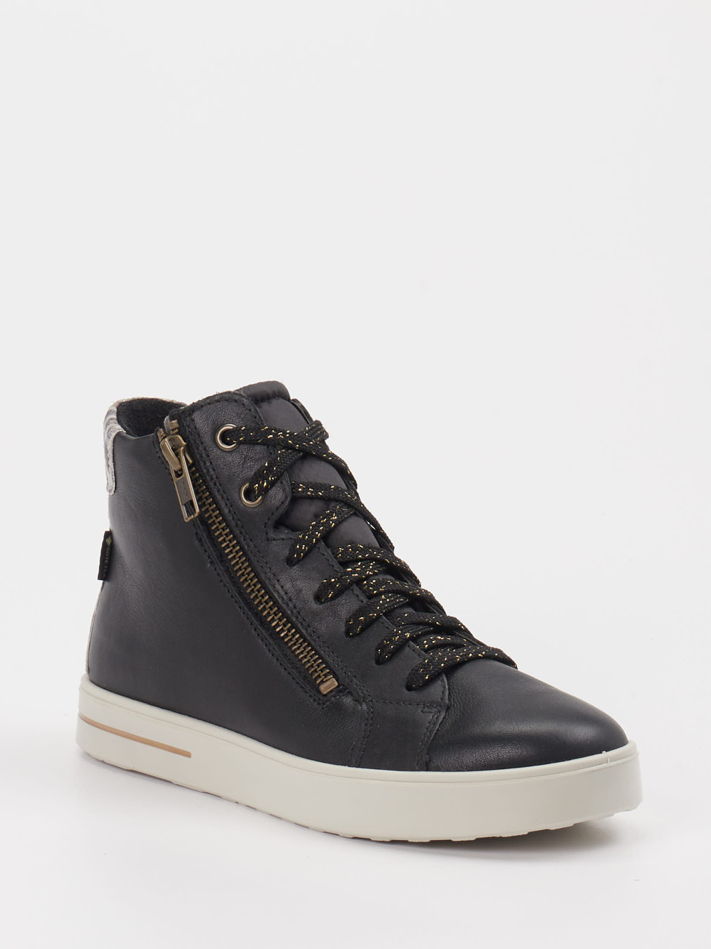 Superfit – High-Top-Sneaker aus Kalbleder Schwarz