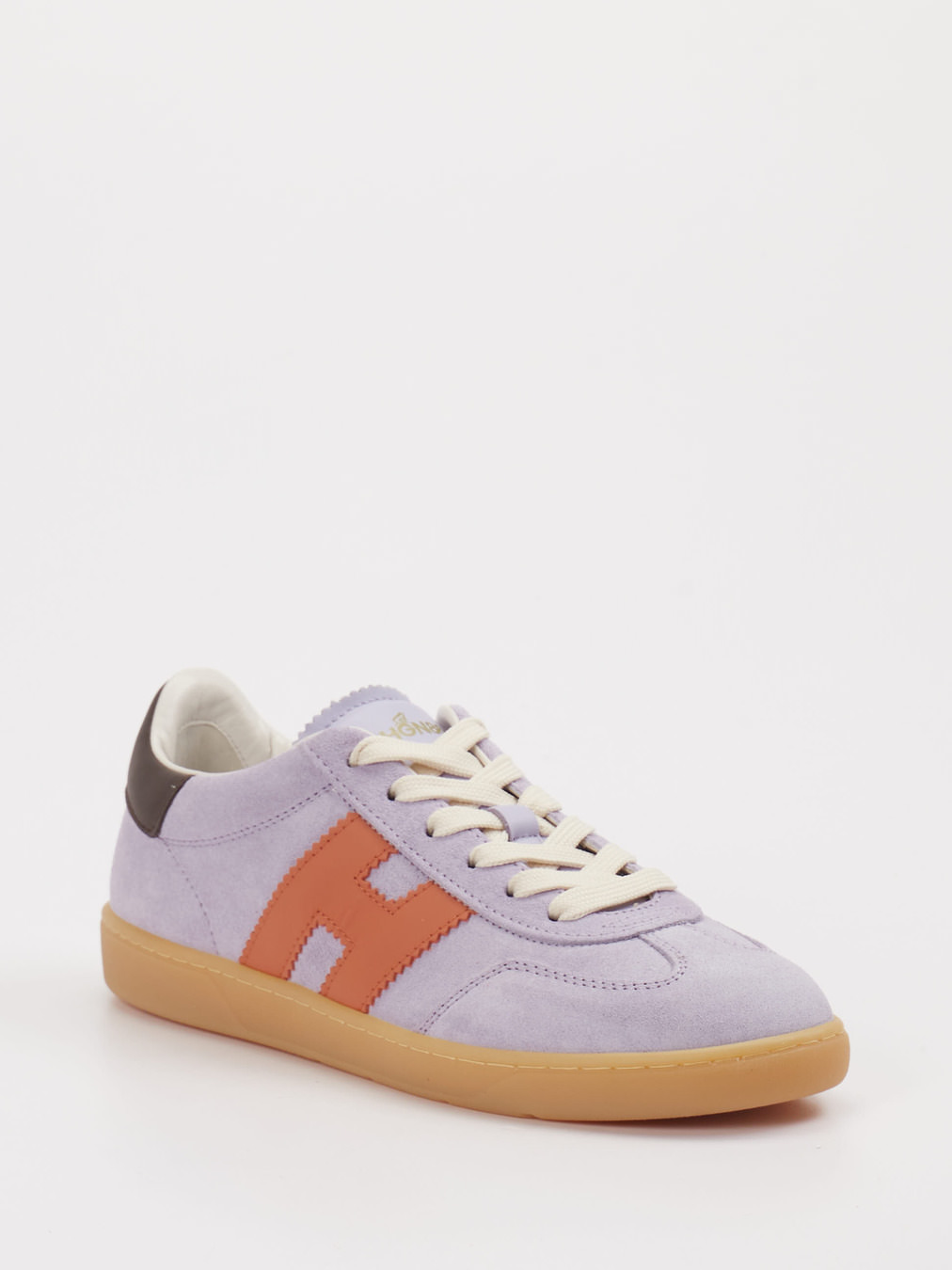 Hogan – Sneaker aus Veloursleder in Flieder