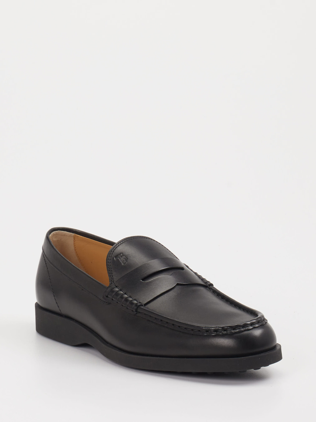 Tod's – Loafer aus Kalbleder Schwarz