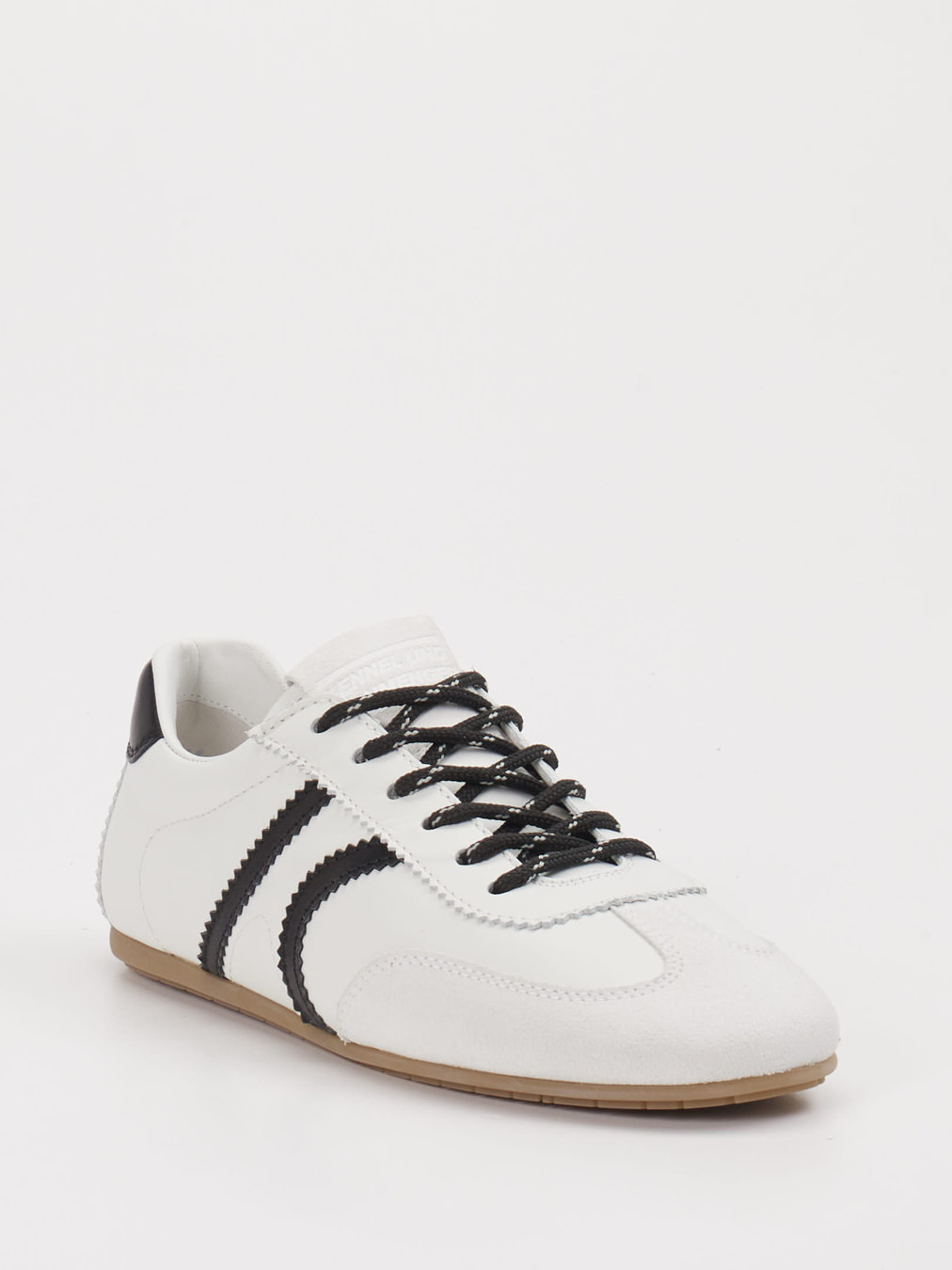 Kennel & Schmenger – Sneaker aus Veloursleder weiß