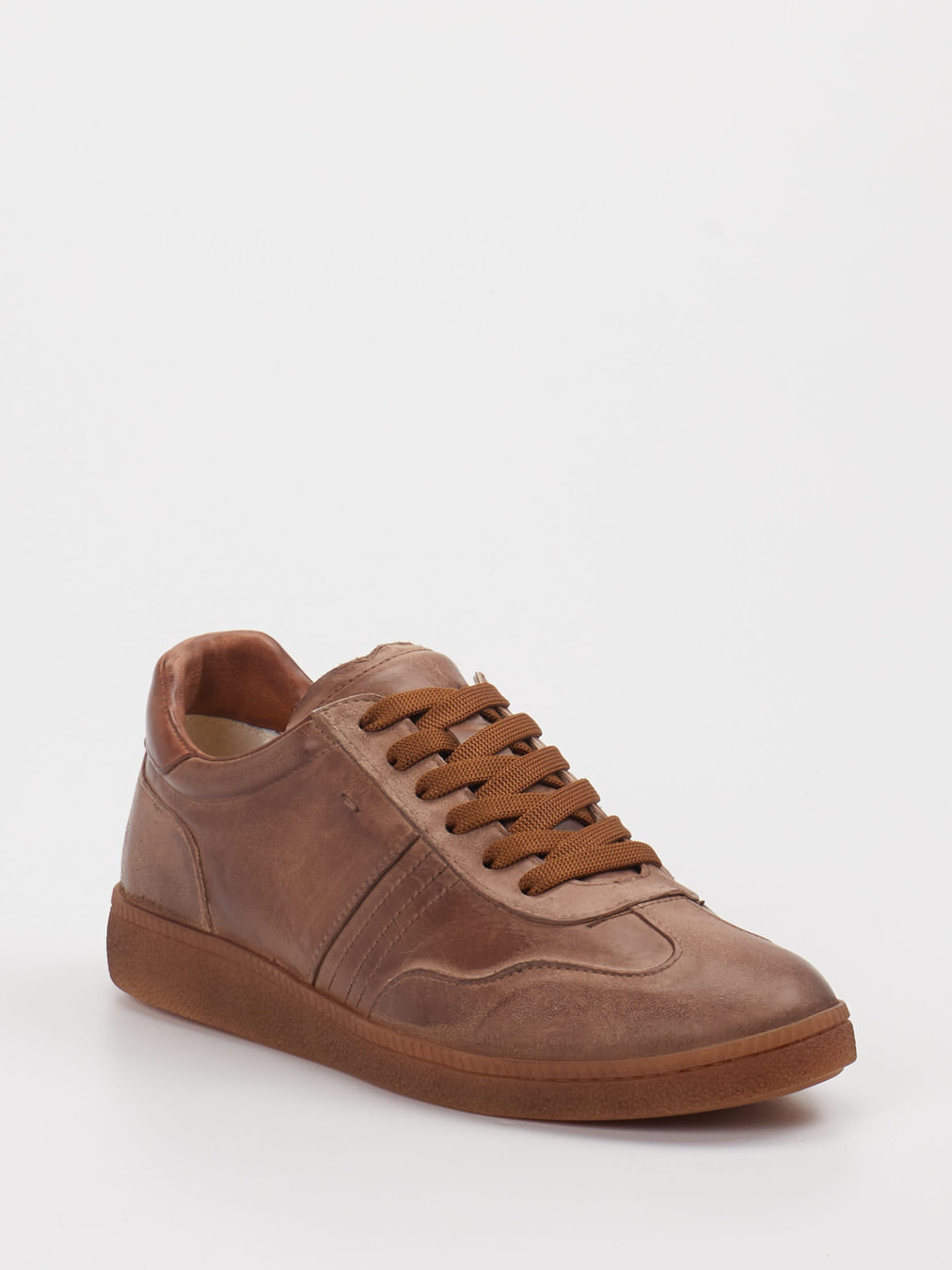 Ralph Harrison Edition – Sneaker aus Leder in Braun