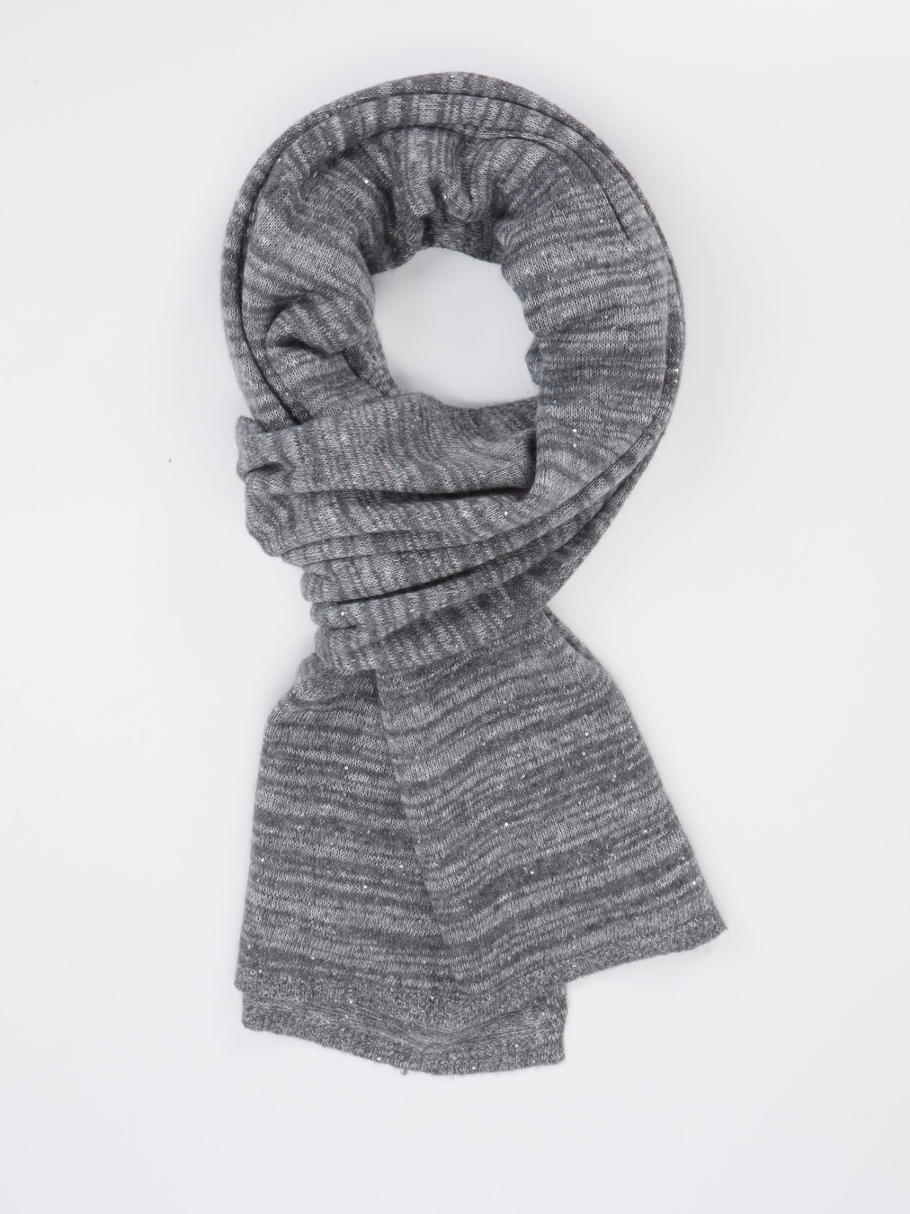 Konstantin Starke – Strickschal aus Textil in Grau