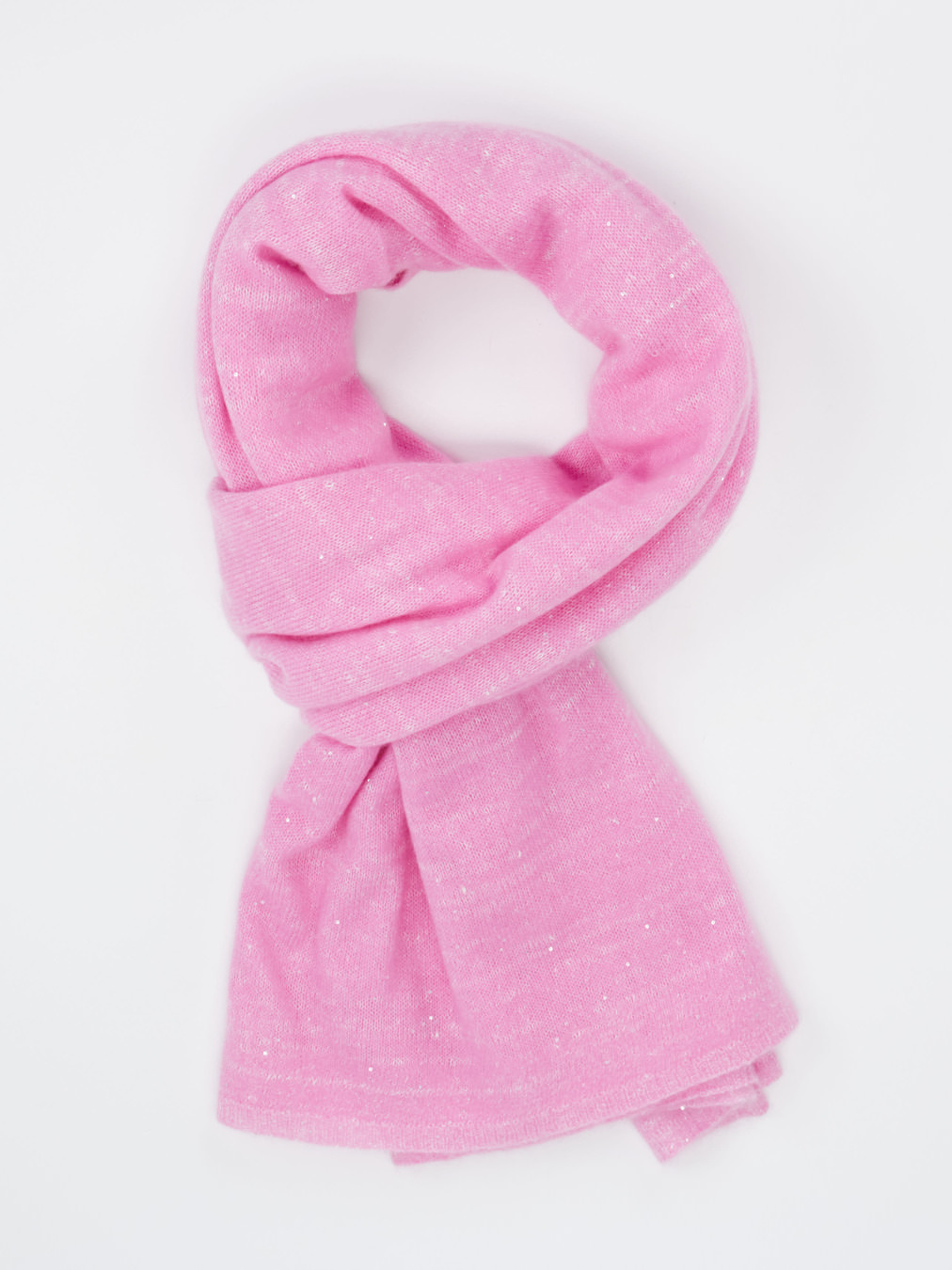 Konstantin Starke – Feinstrickschal aus Textil in Rosa