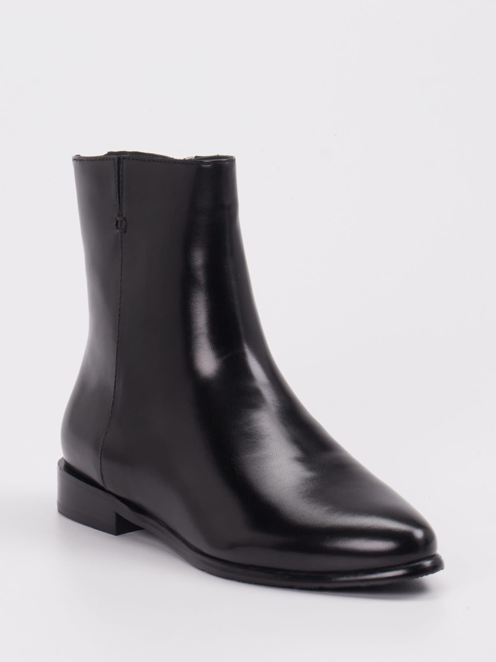 Ralph Harrison – Stiefelette aus Kalbleder schwarz