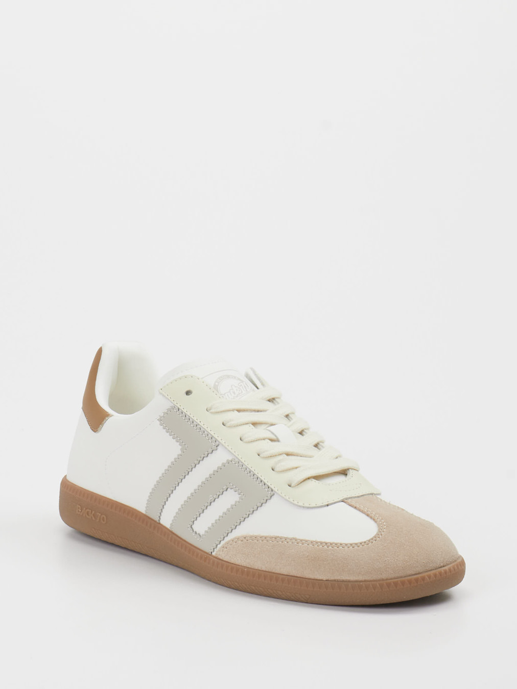 Back 70 – Retro-Sneaker aus Kalbleder Offwhite