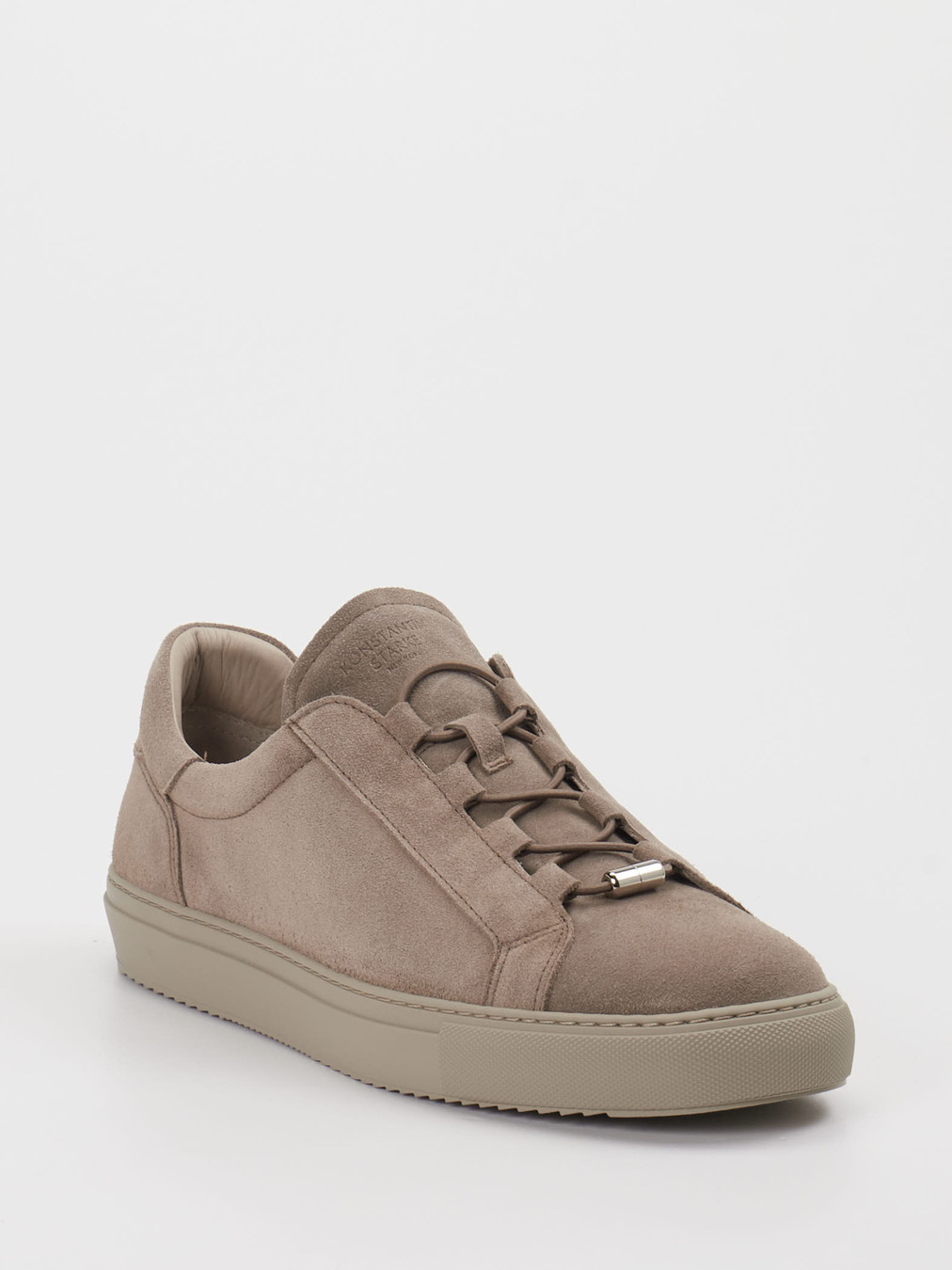 Konstantin Starke – Sneaker aus Veloursleder Taupe