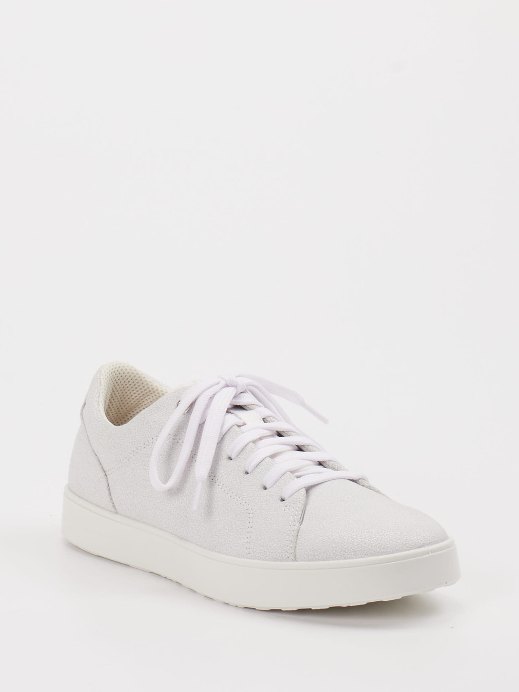 Superfit – Sneaker aus Leder in Hellgrau