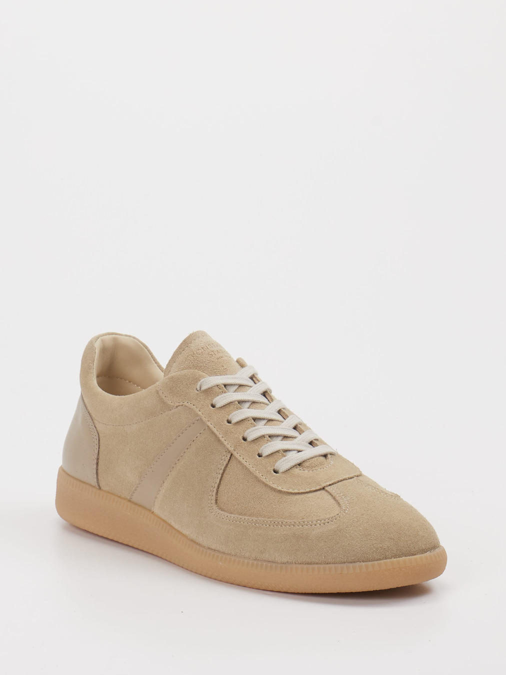 Konstantin Starke – Retro-Sneaker aus Veloursleder Beige