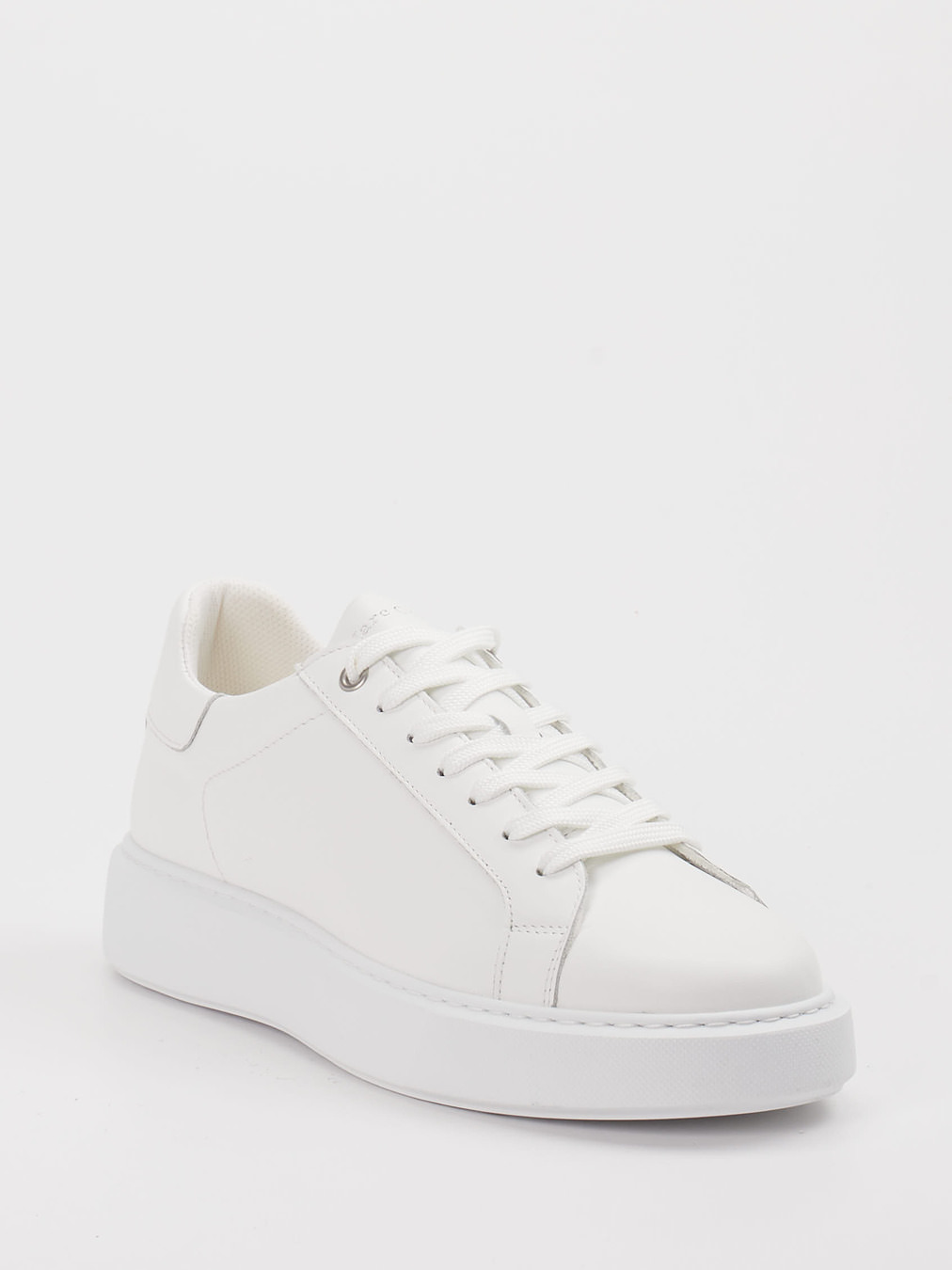 Marc O'Polo – Sneaker aus Kalbleder in Weiß