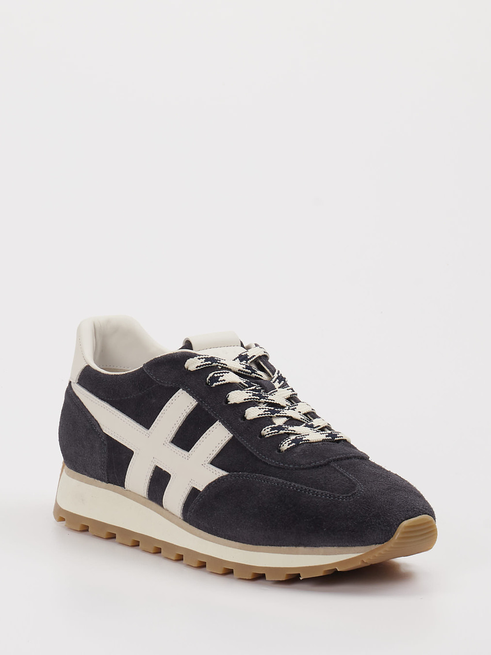 Hogan – Sneaker aus Veloursleder Dunkelblau