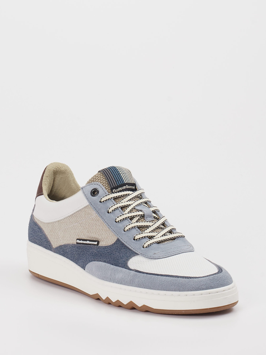 Floris van Bommel – Sneaker aus Veloursleder und Textil