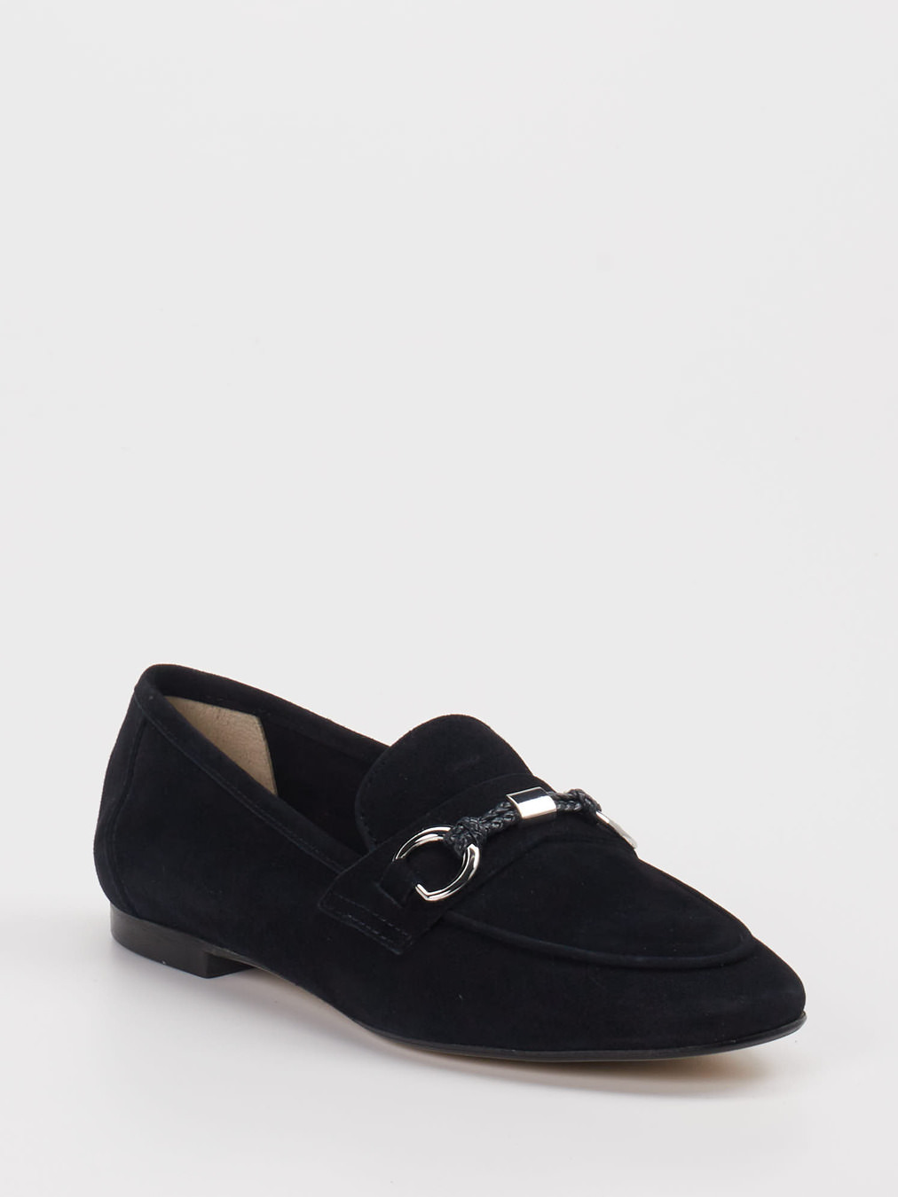 Konstantin Starke – Loafer aus Veloursleder Schwarz