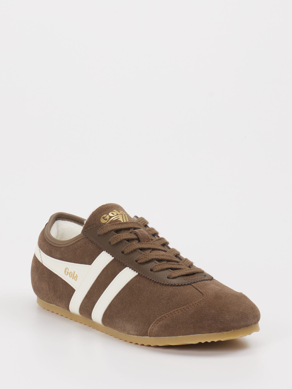 Gola – Retro-Sneaker aus Veloursleder in Braun