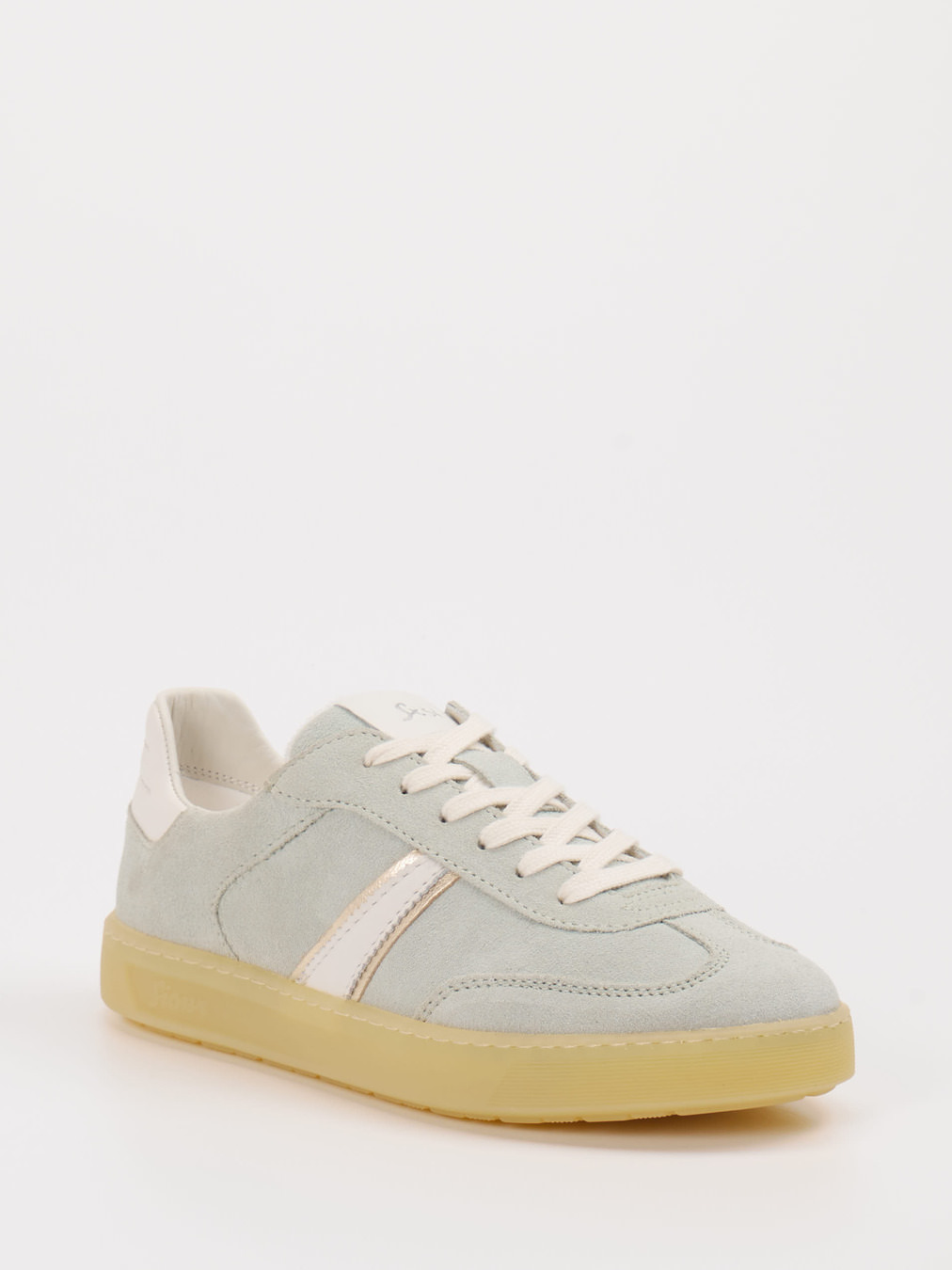 Sioux – Sneaker aus Veloursleder Pastellgrün