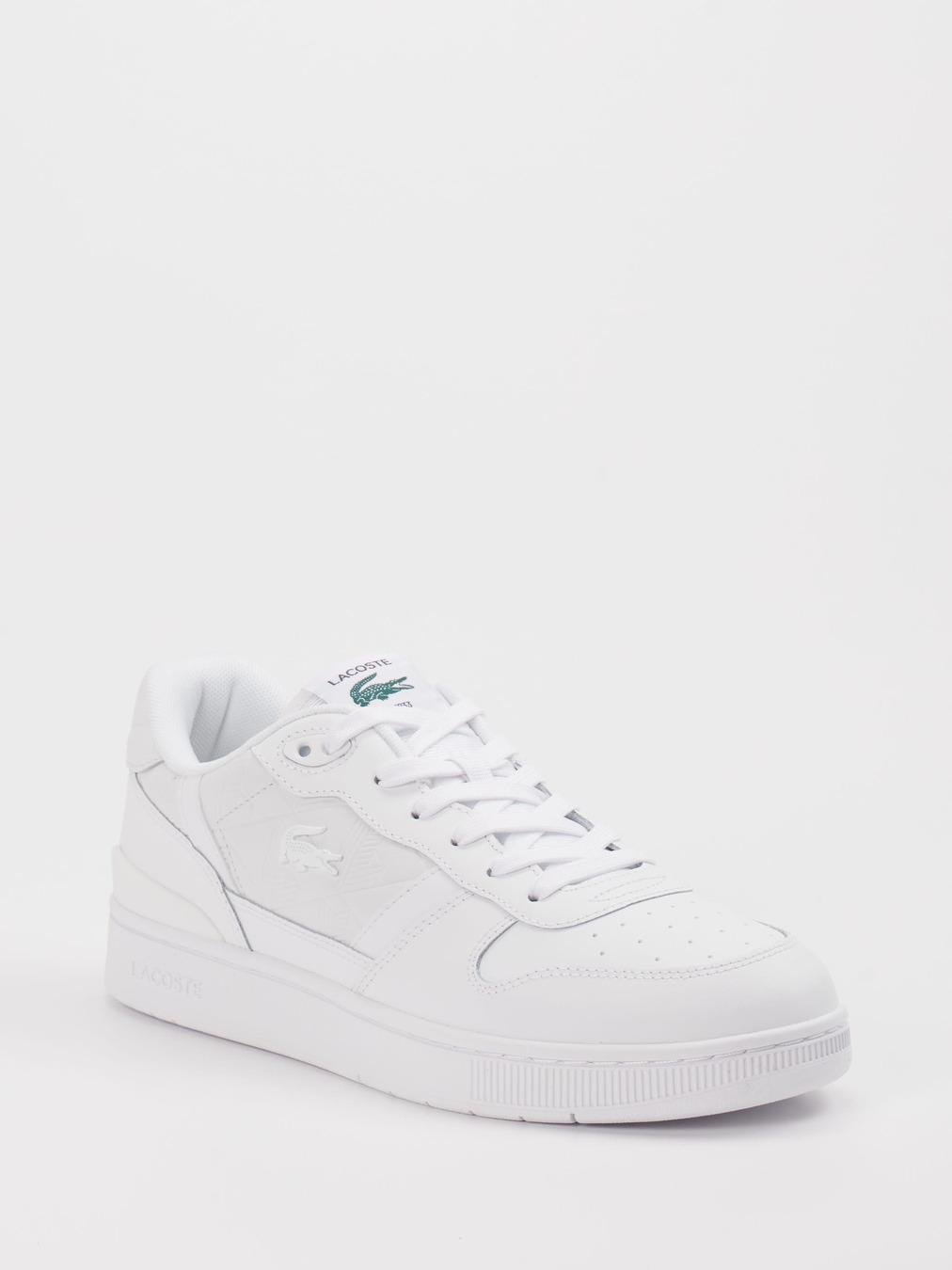 Lacoste – Sneaker aus Leder in Weiß