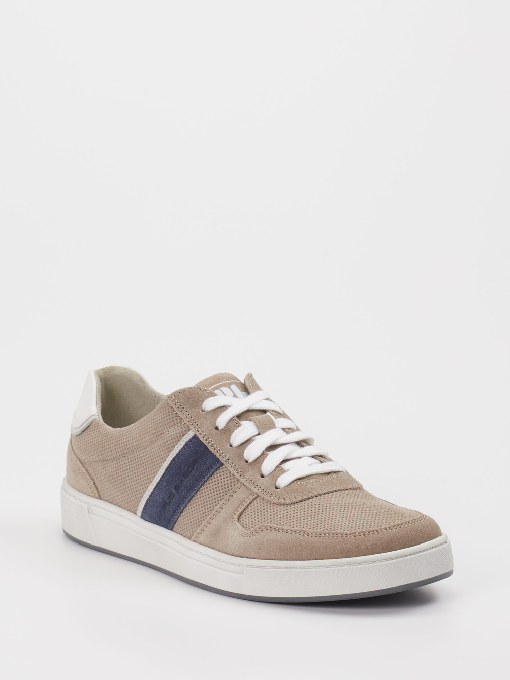 Pius Gabor – Sneaker aus Veloursleder in Beige