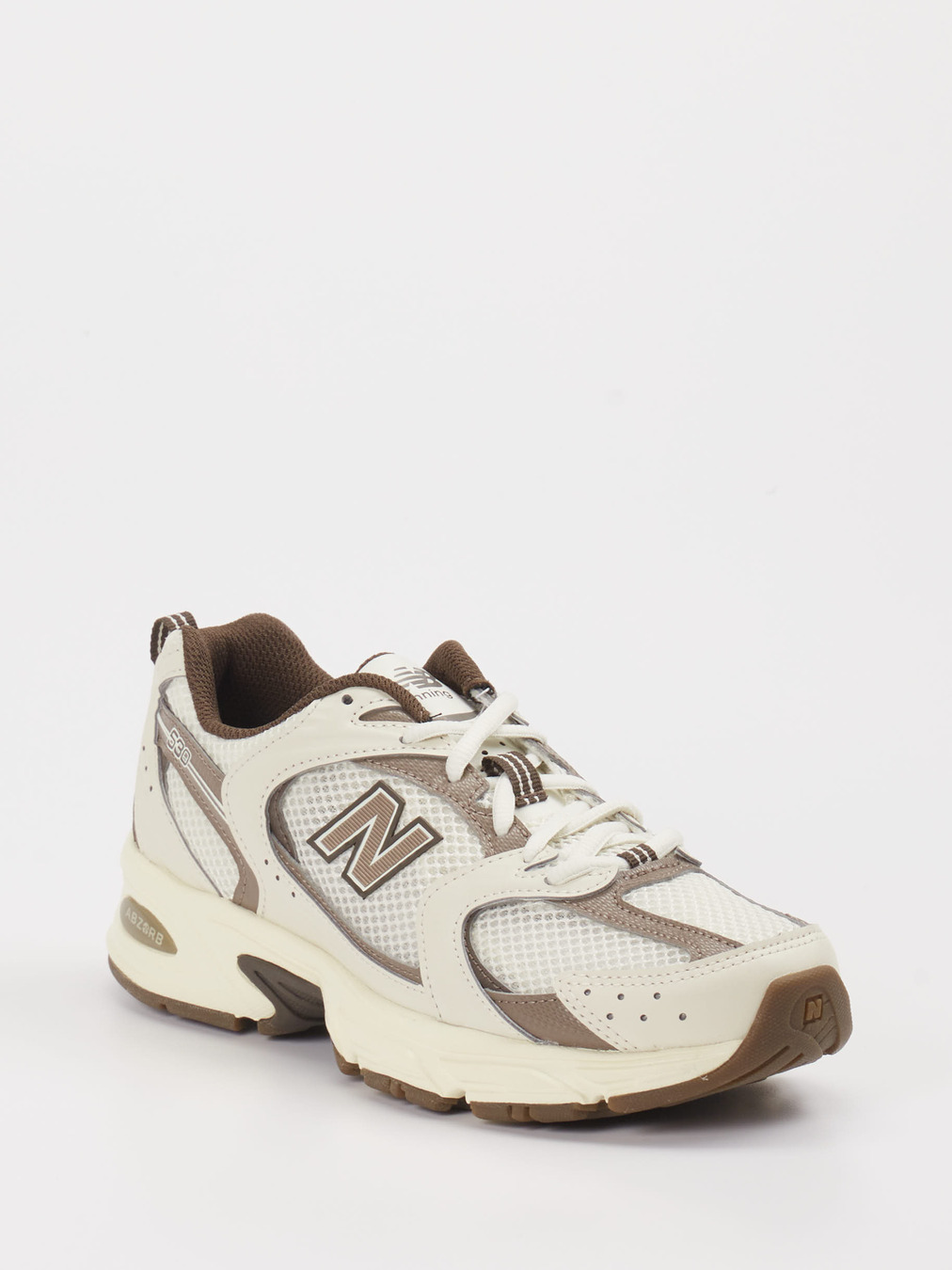New Balance – Sneaker aus Textil in Beige