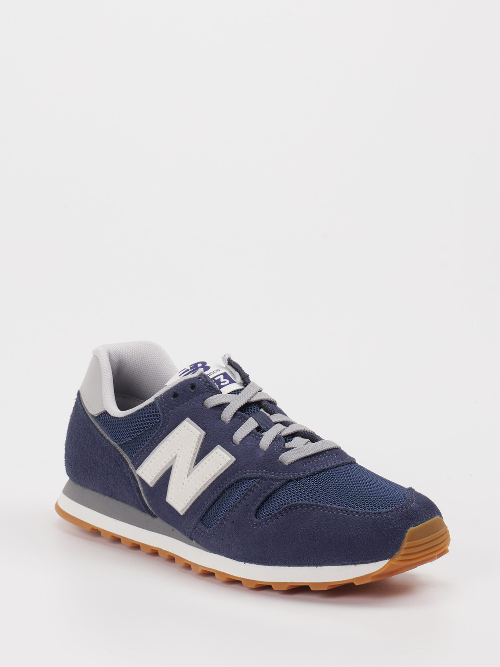 New Balance – Retro-Sneaker aus Veloursleder Dunkelblau