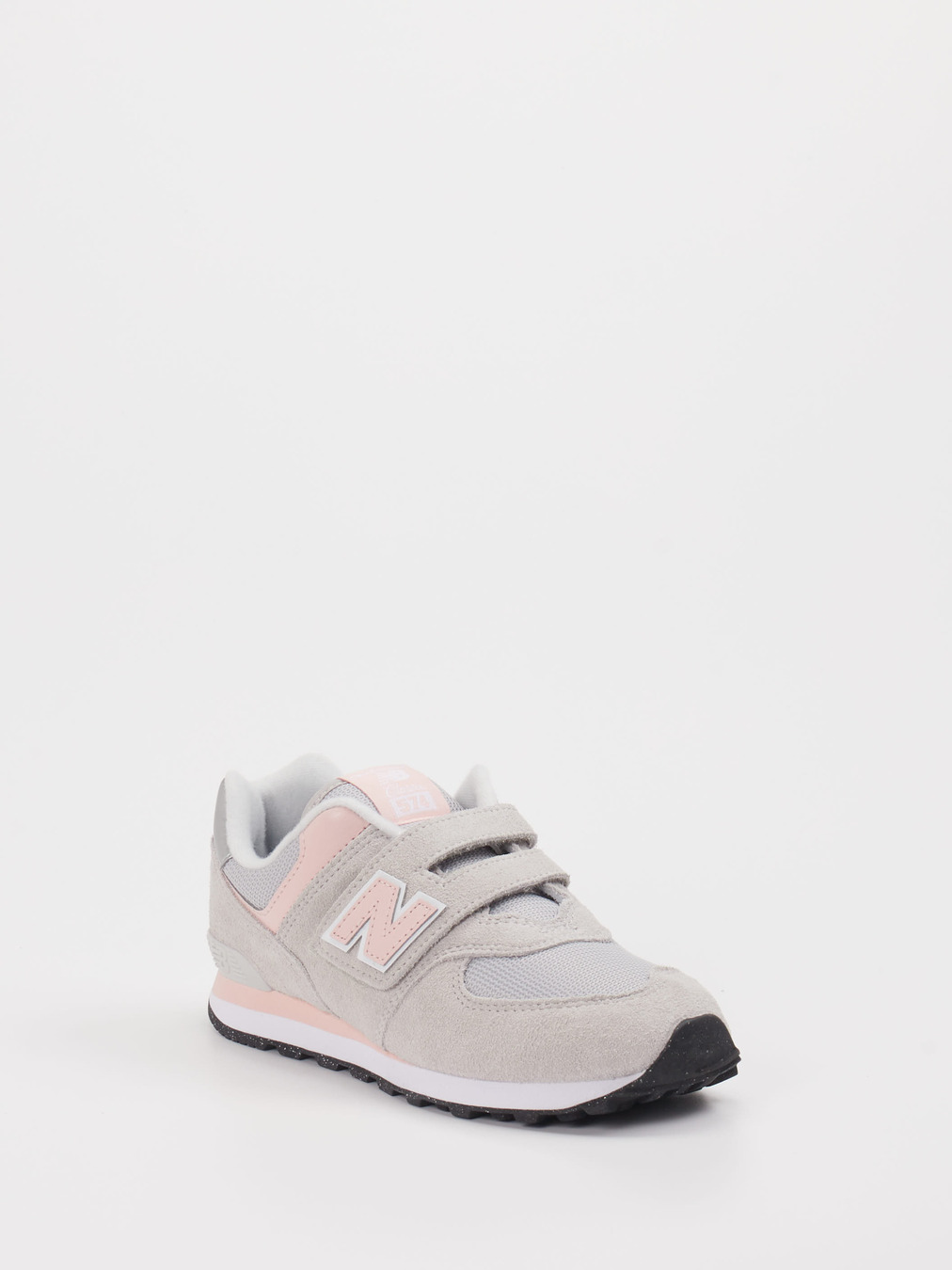 New Balance – Kinder-Sneaker aus Textil in Hellgrau