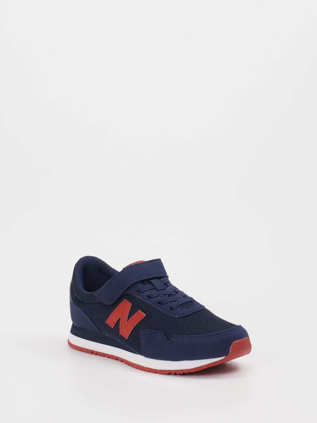 New Balance – Low-Top Sneaker aus Velour/Textil blau