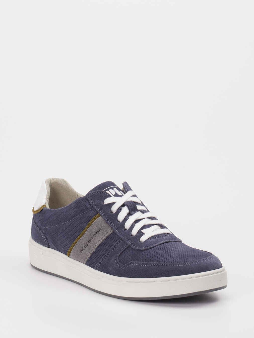 Pius Gabor – Sneaker aus Veloursleder Dunkelblau