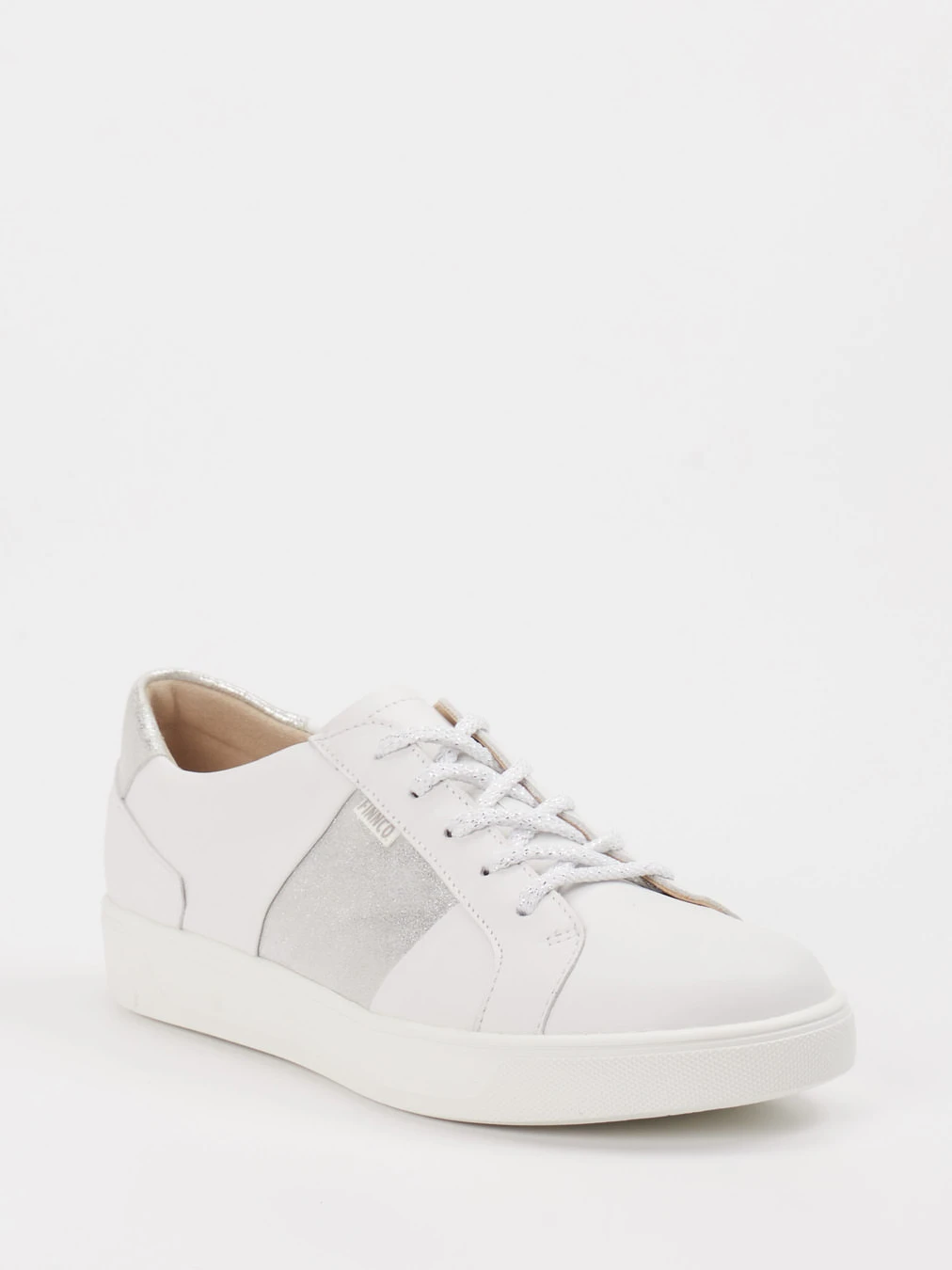 Finn Comfort – Sneaker aus Kalbleder in Weiß