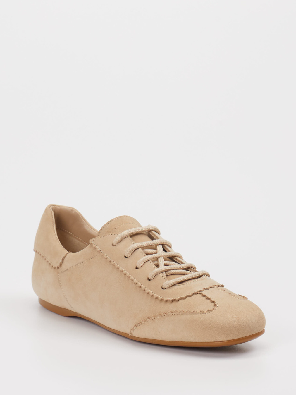 Konstantin Starke – Sneaker aus Leder in Beige