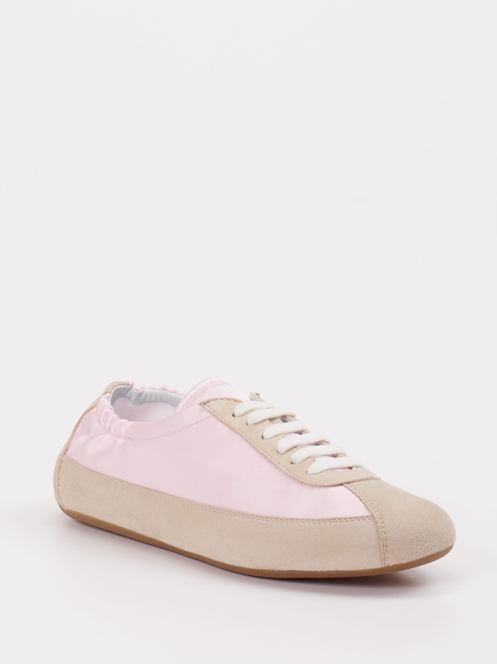 Candice Cooper – Sneaker aus Veloursleder/Textil in Rosé