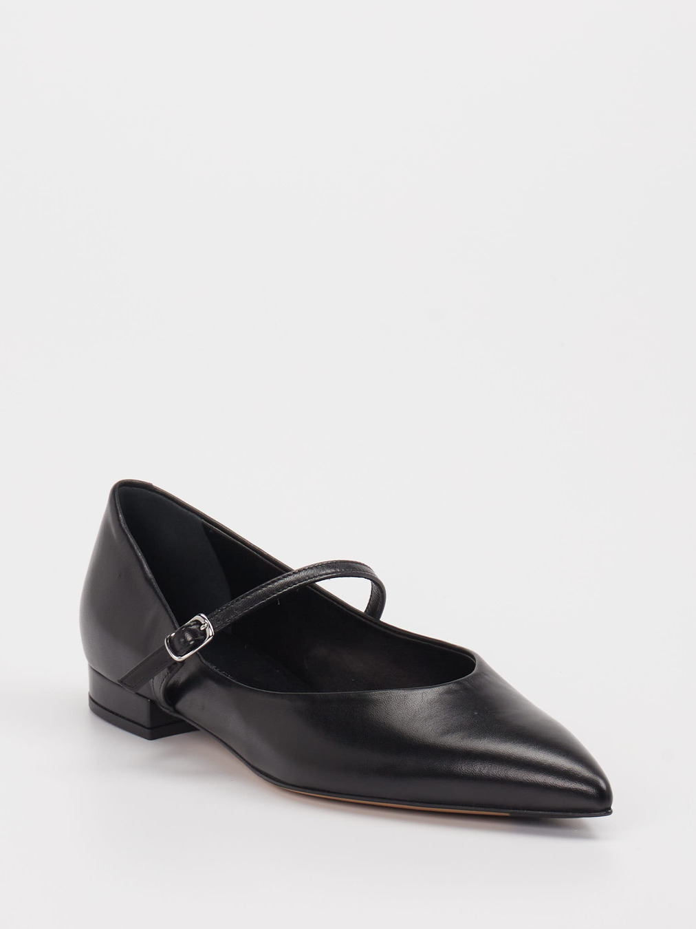 Konstantin Starke – Mary Jane Ballerinas aus Lammleder Schwarz