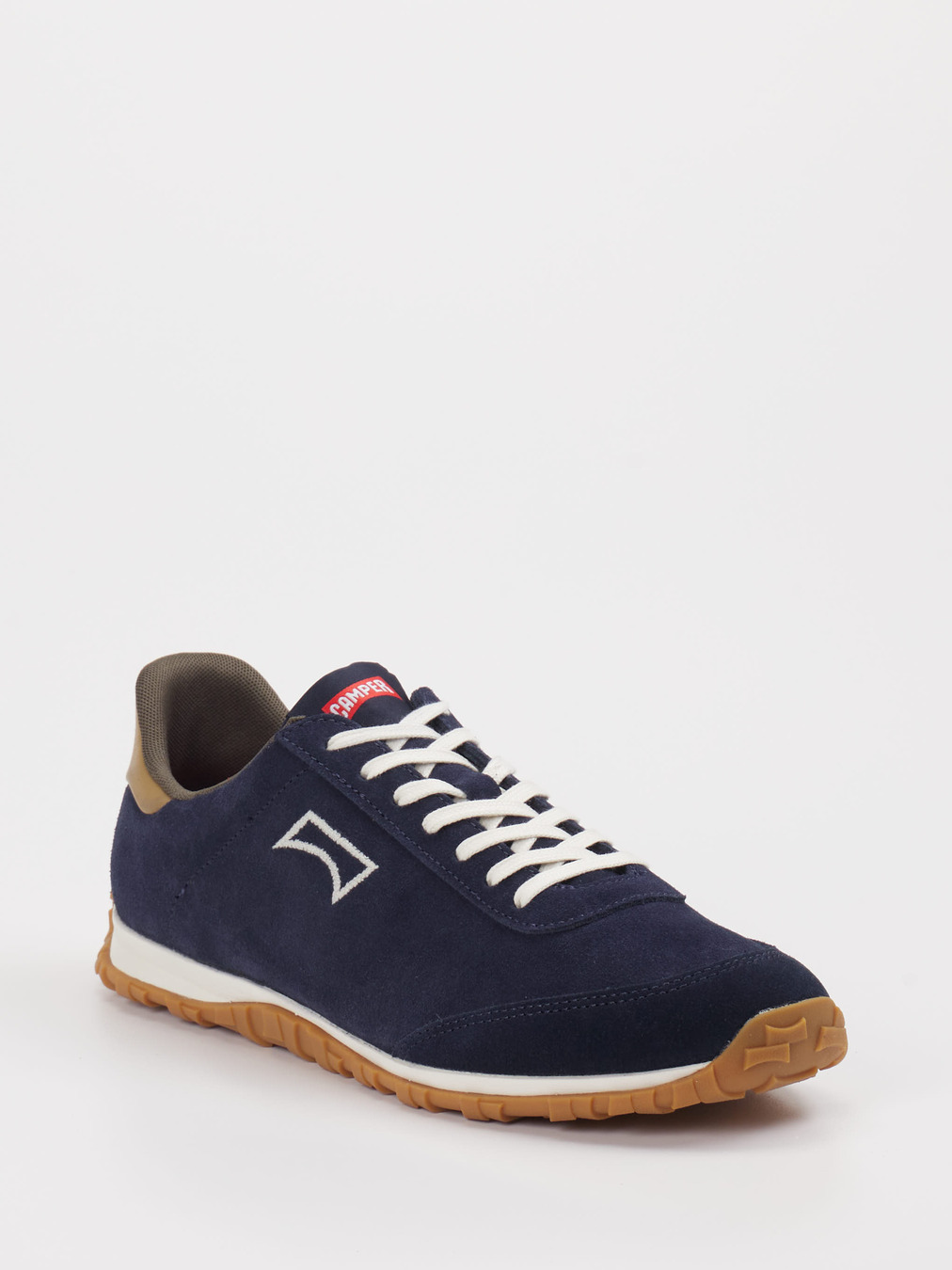 Camper – Sneaker aus Veloursleder Dunkelblau