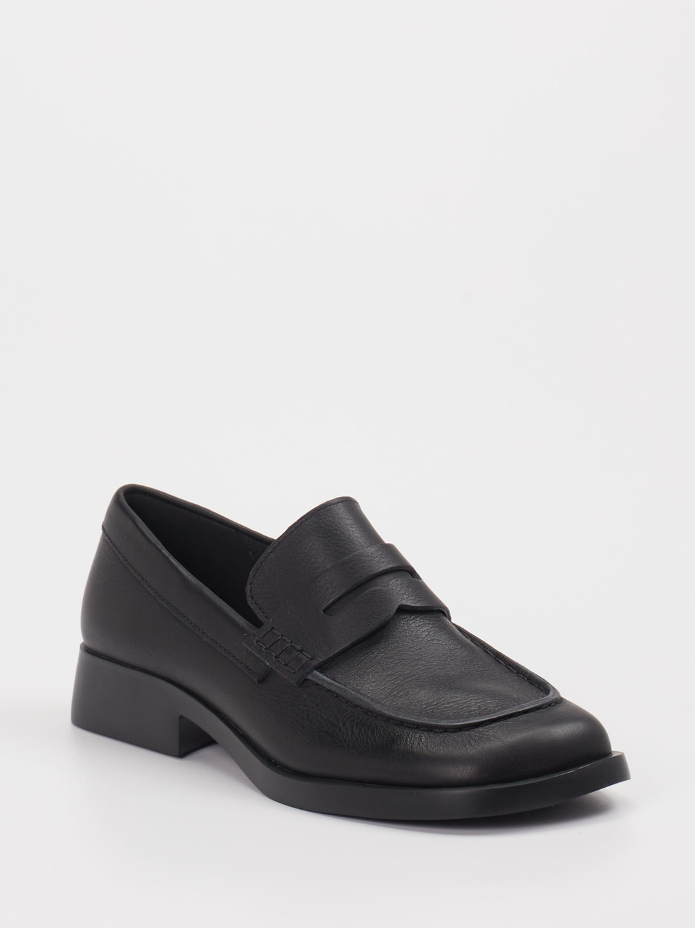 Camper – Loafer aus Kalbleder in Schwarz