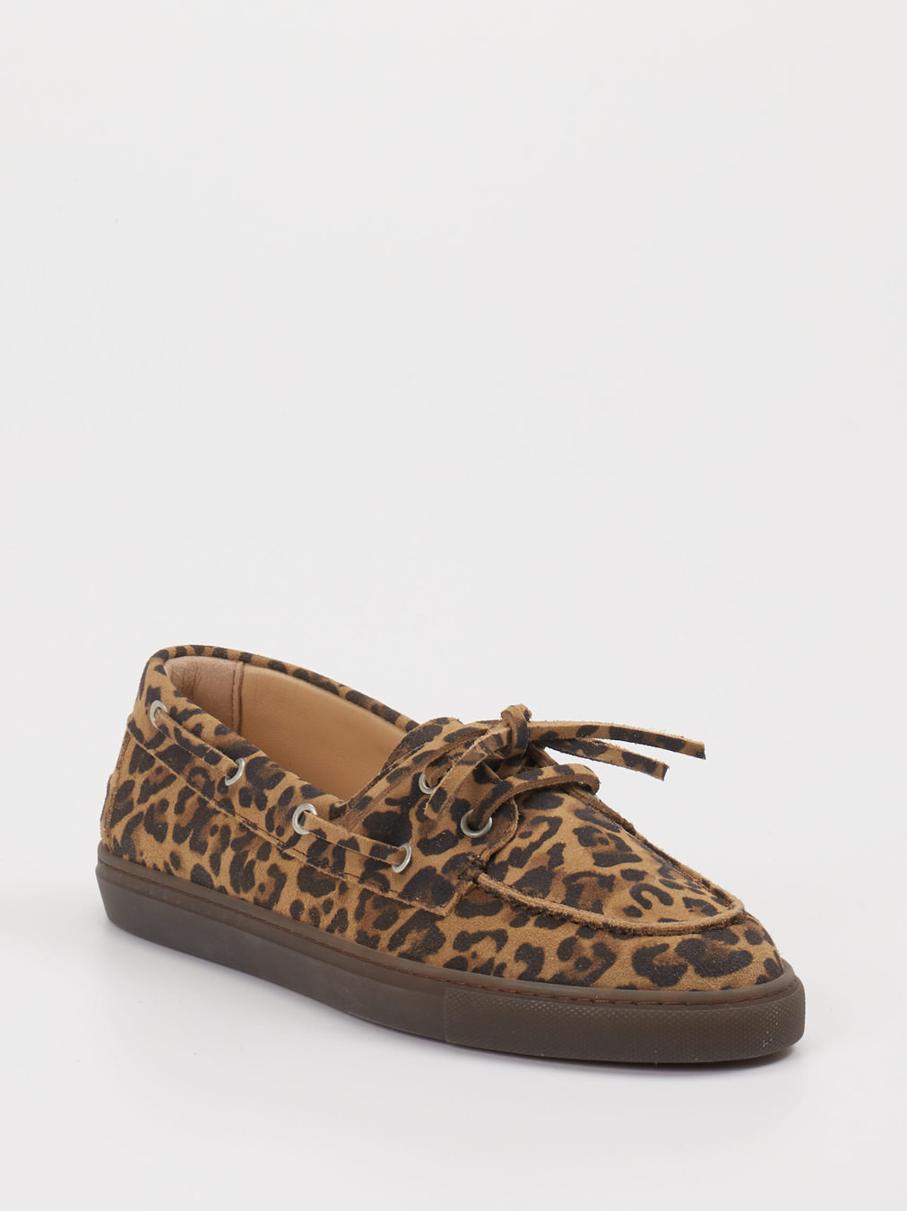 Copenhagen – Bootsschuh aus Veloursleder Braun