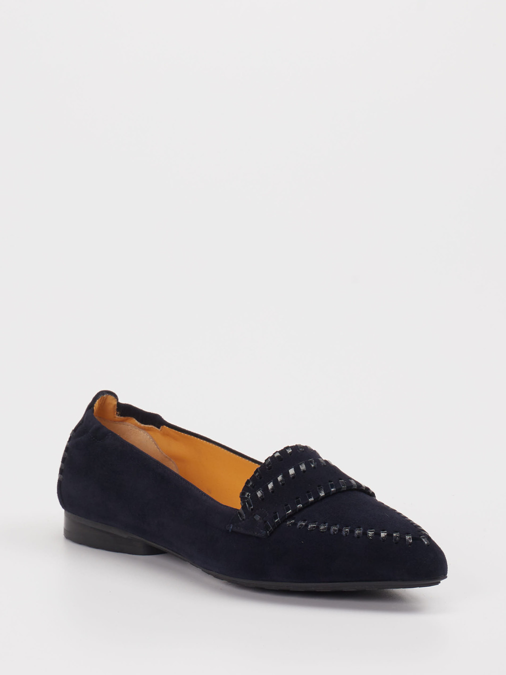 Truman's – Loafer aus Veloursleder Dunkelblau