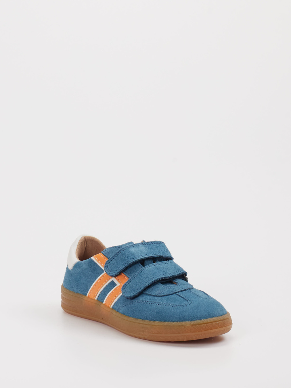 Froddo – Klett-Sneaker aus Veloursleder Jeansblau