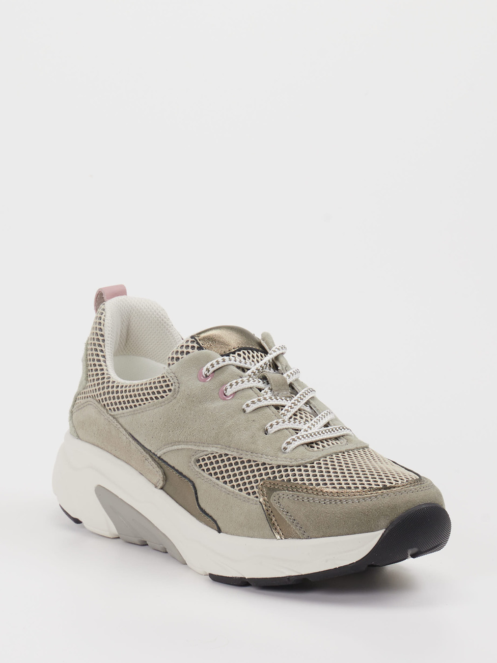 Gabor Comfort – Sneaker aus Veloursleder und Textil