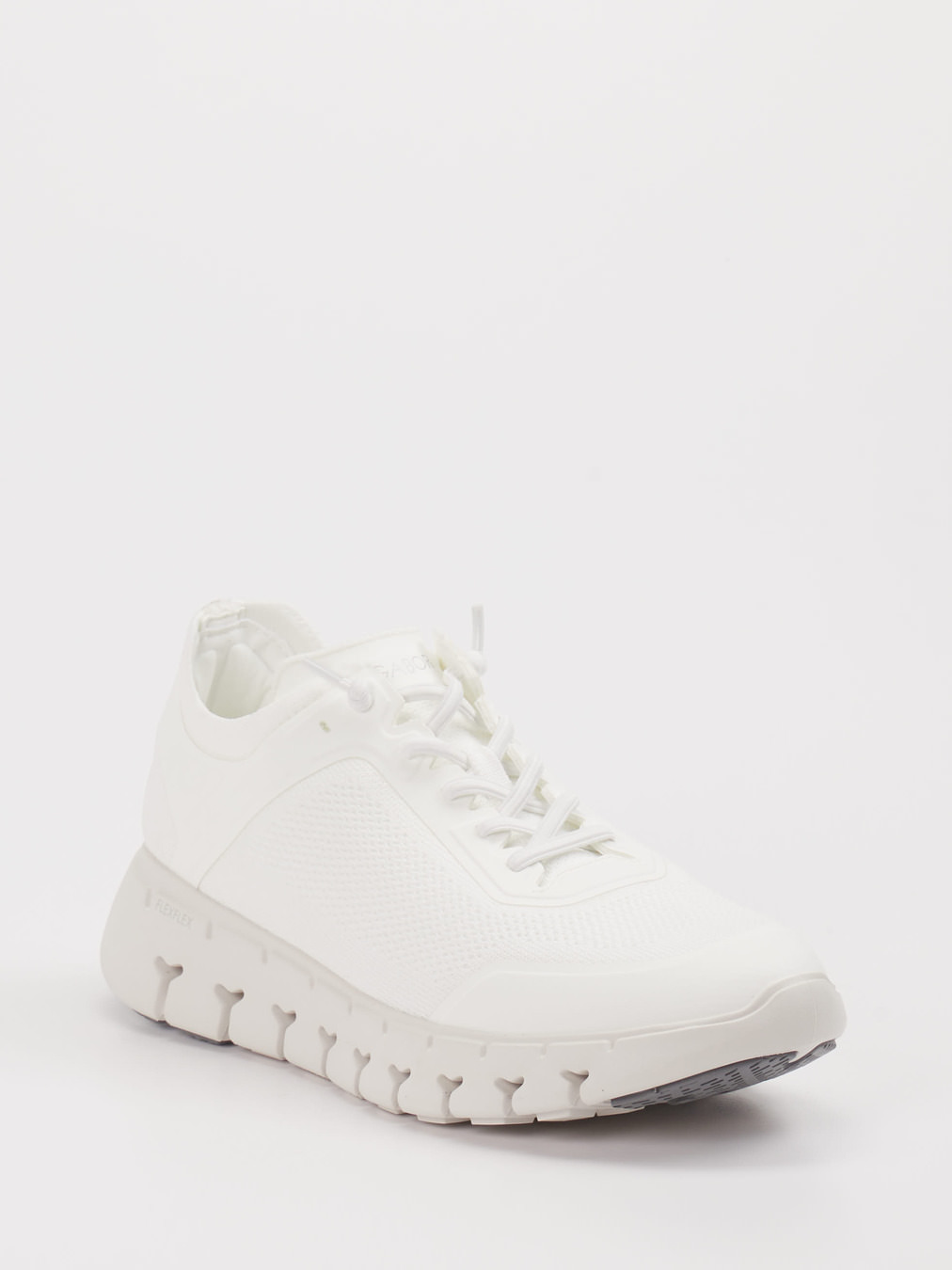 Gabor – Sneaker aus Textil in Offwhite