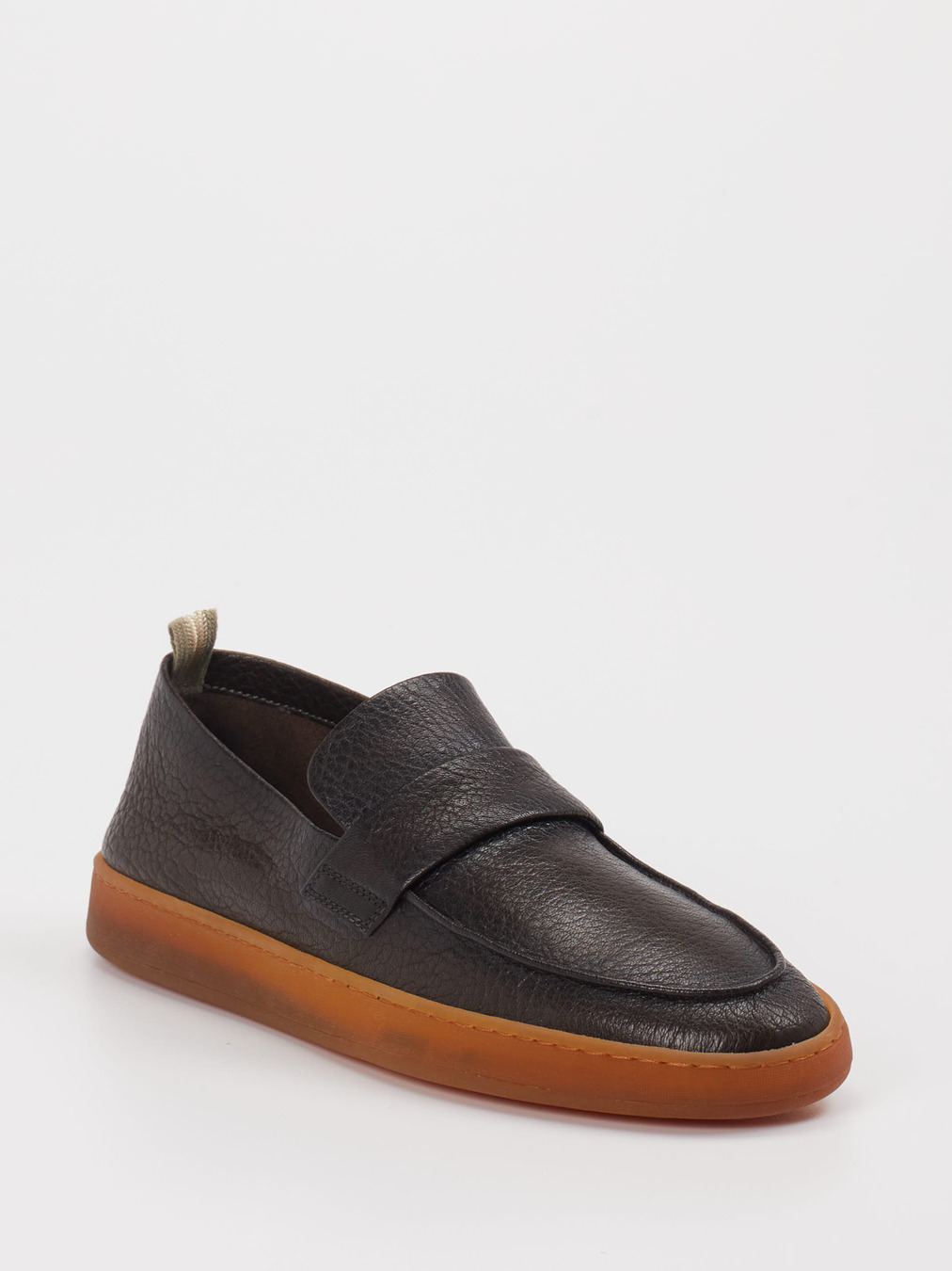 Officine Creative – Loafer aus Kalbleder Dunkelbraun