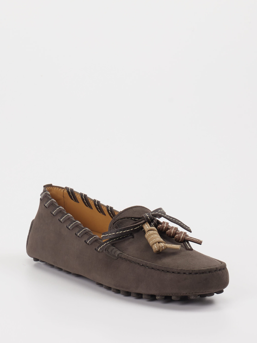 Tod's – Mokassins aus Leder in Dunkelbraun