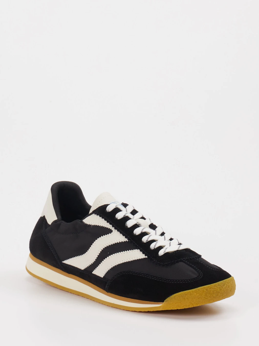 MRP – Sneaker aus Veloursleder und Nylon Schwarz