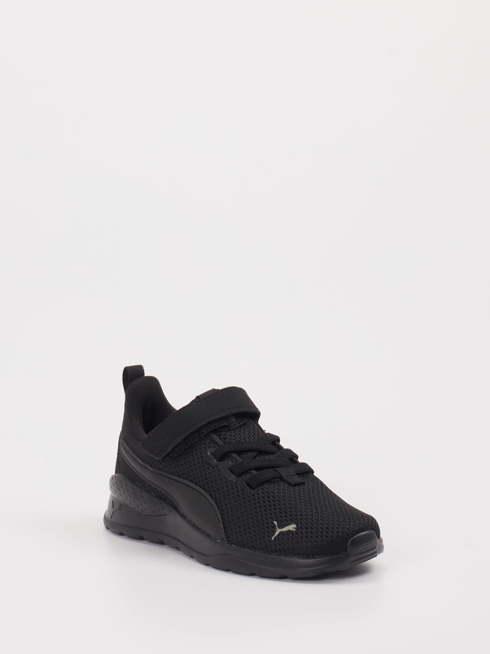 Puma – Kinder-Sneaker aus Mesh und Synthetik schwarz