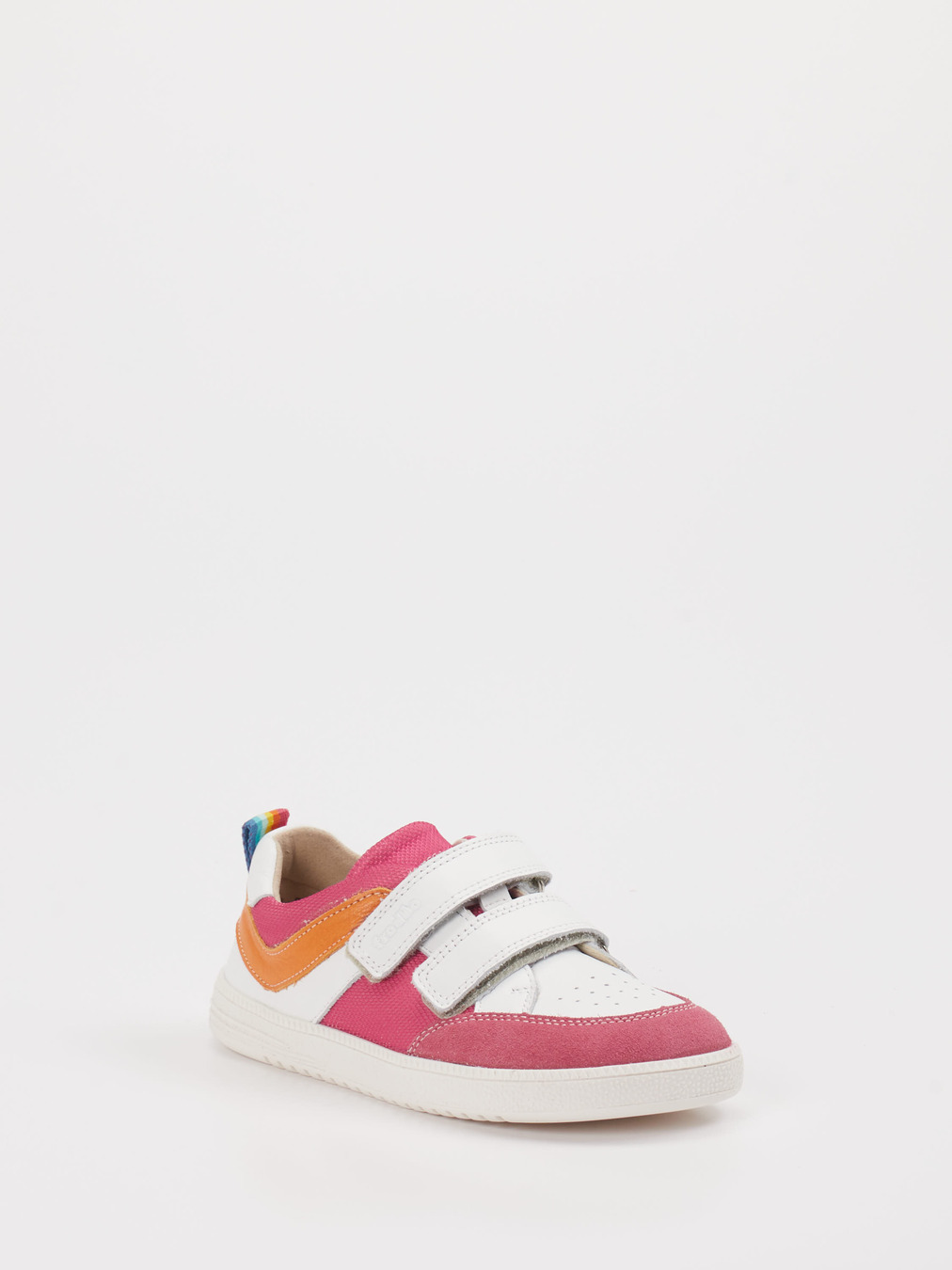Froddo – Klettsneaker aus Veloursleder in Pink