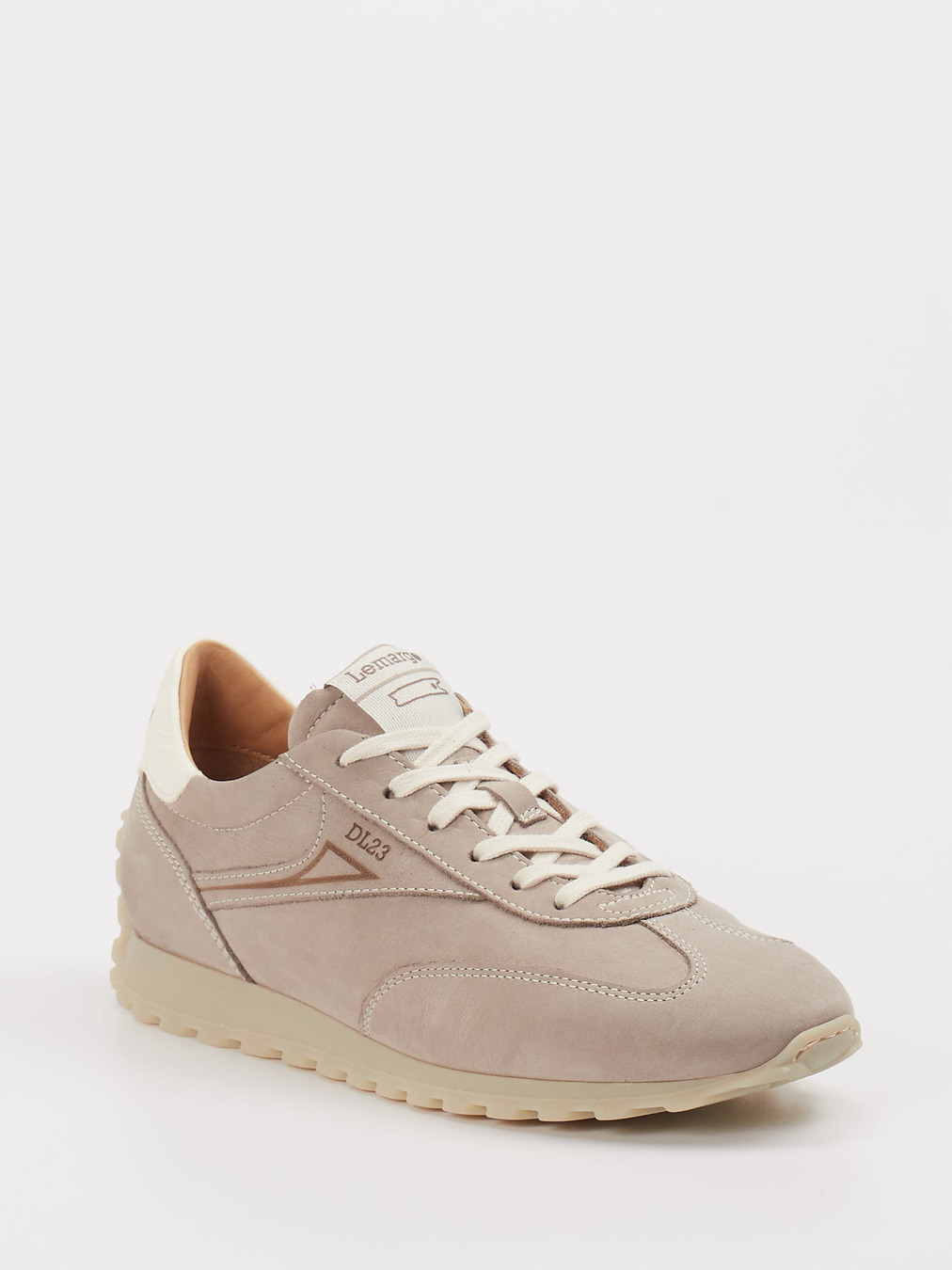 Lemargo – Sneaker aus Leder in Taupe
