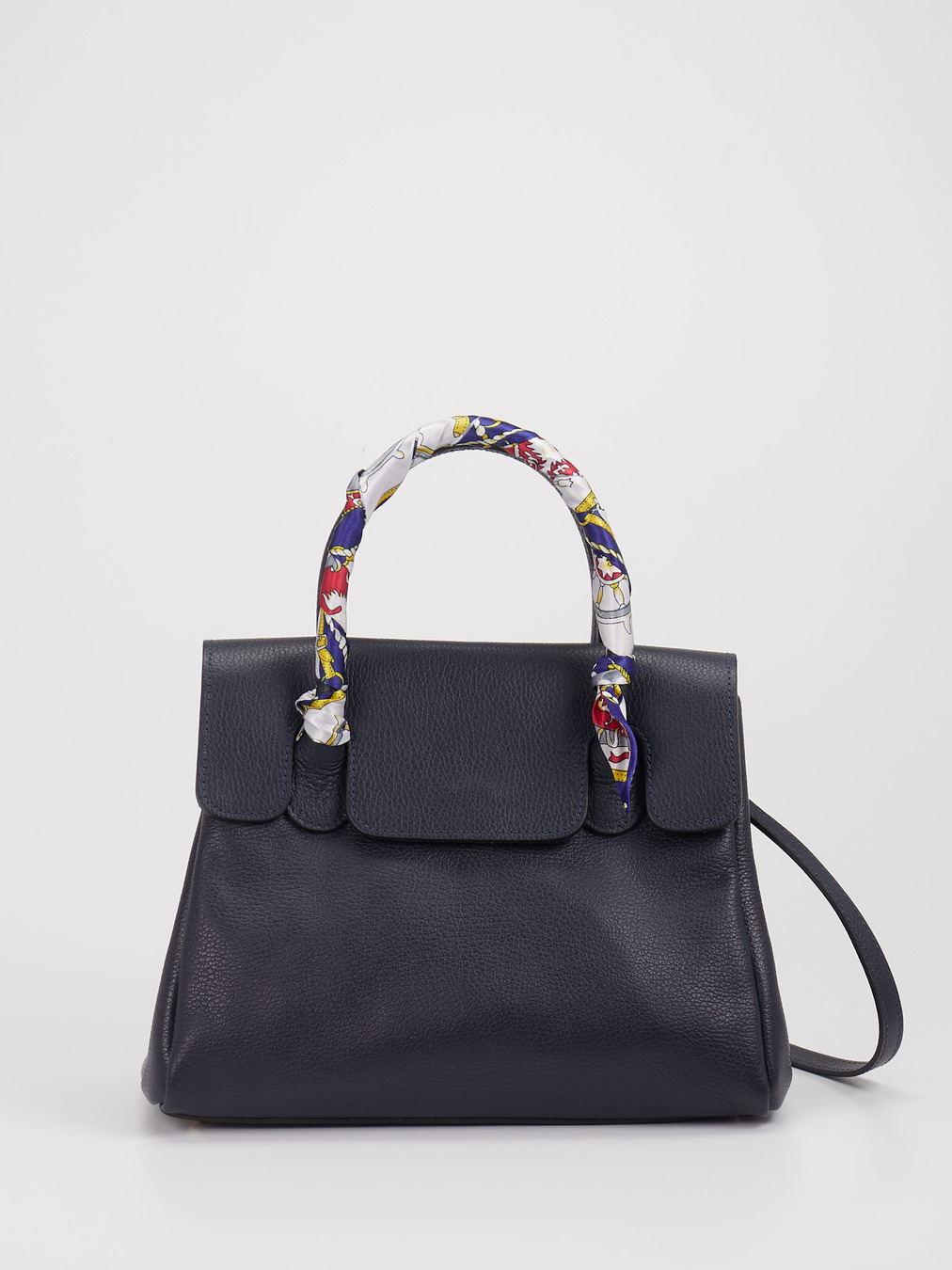 Marlon Firenze – Handtasche aus Kalbleder Dunkelblau