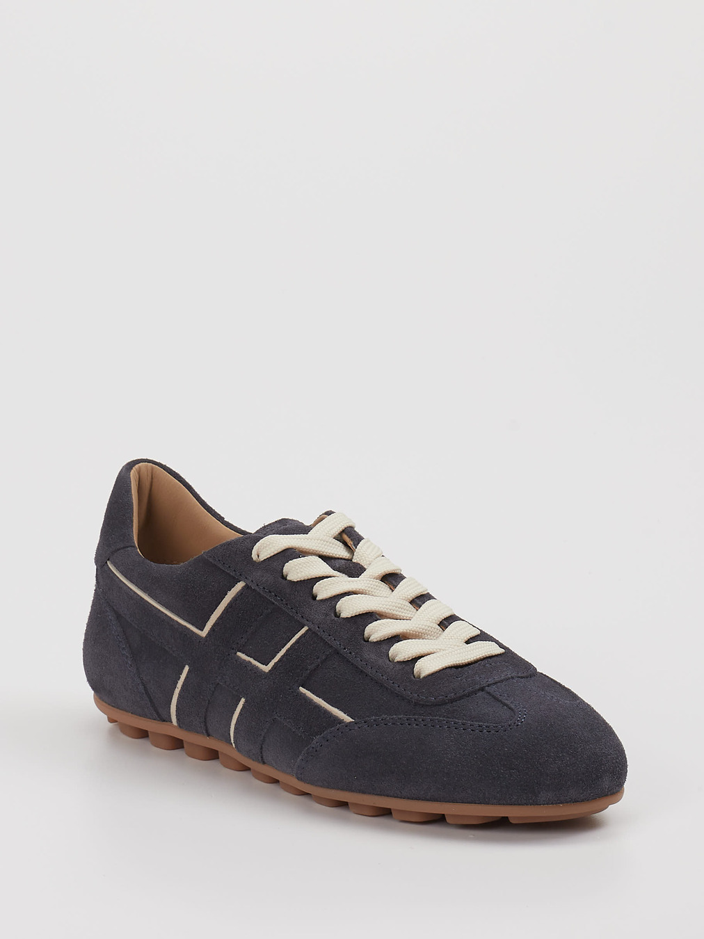 Hogan – Sneaker aus Veloursleder Dunkelblau