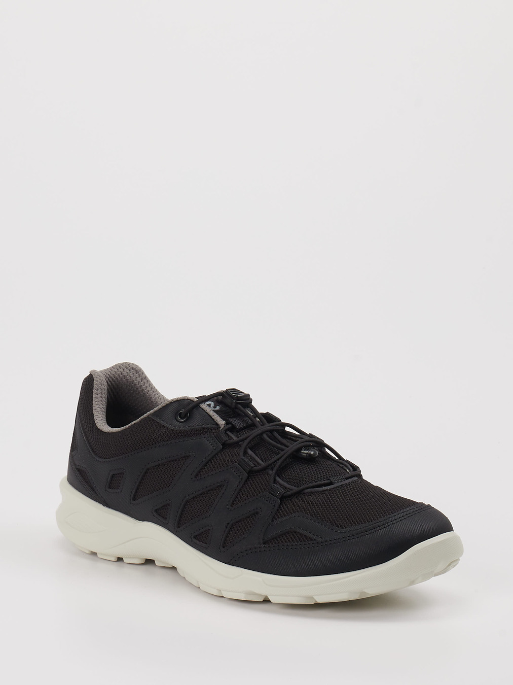 Ecco – Outdoor-Sneaker aus Textil Schwarz